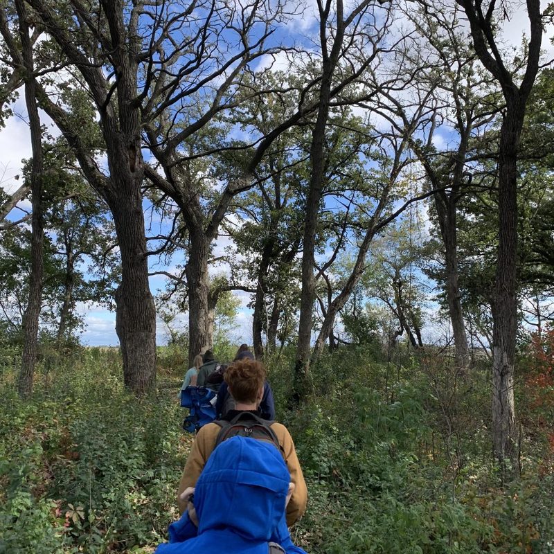 Archaeological Methods students take a field trip to Grand Meadow Chert