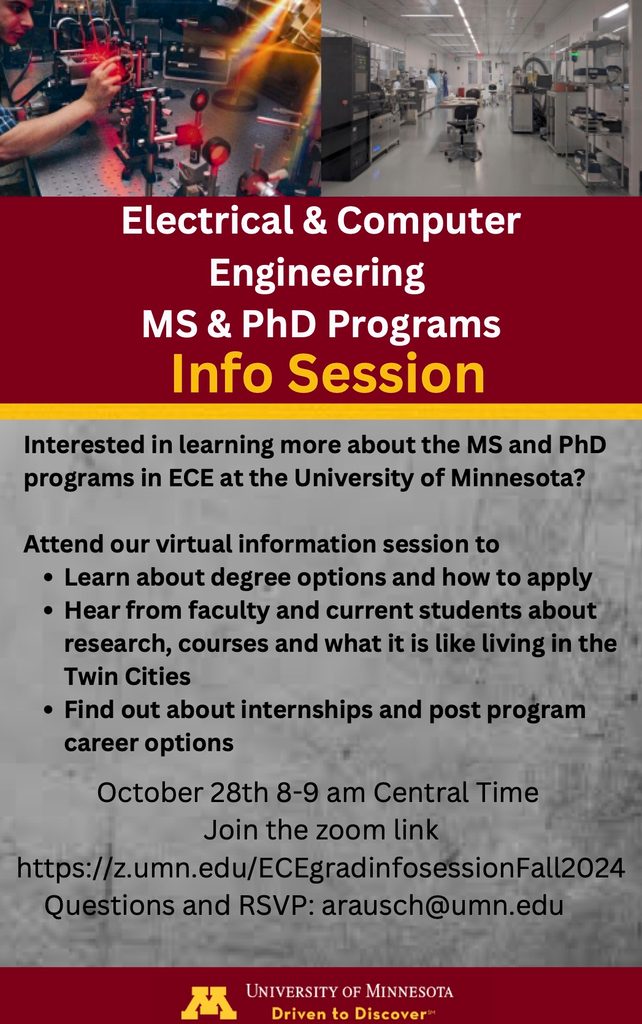 Info session poster