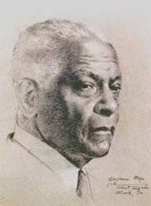 Portrait of Benjamin Mays