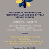 Mellon Mays Presentation by Keynote Speaker Anthony Harb '15