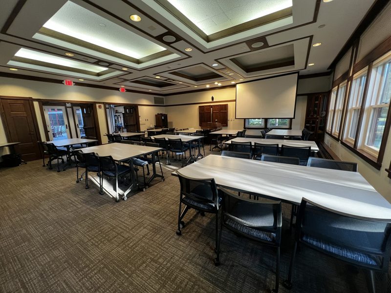 Alumni Guest House Meeting Room view 2
