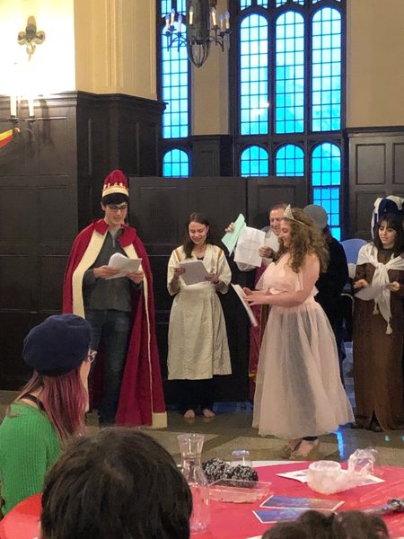 Purim Spiel at Purim/Holi Celebration, March 9, 2019