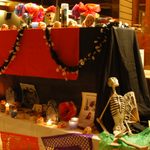 Altar at Day of the Dead Celebration