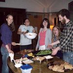 Chaplain's Associates at dinner following the Senior Service, 2011