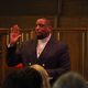 Brian Fullman, guest speaker at the Black History Month Chapel Service - Feb. 23, 2020