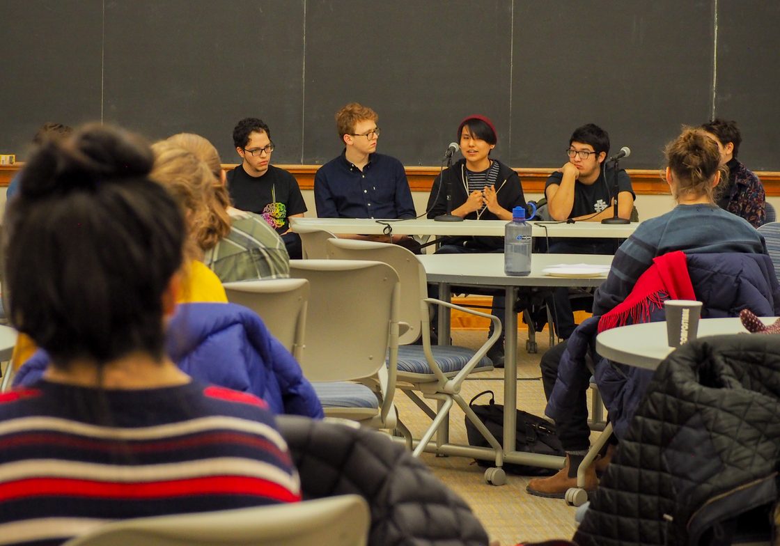 Student Panel at the Invisible Identities Event
