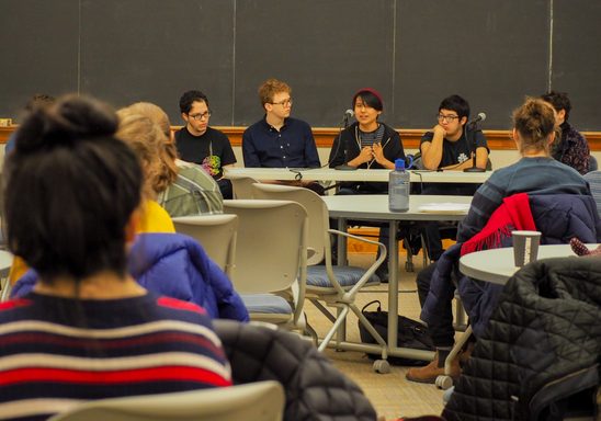 Student Panel at the Invisible Identities Event