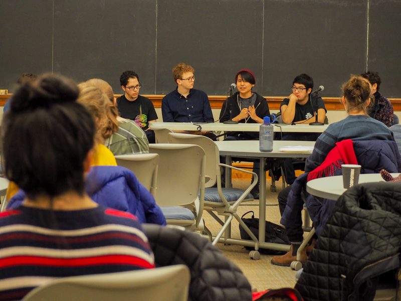 Student Panel at the Invisible Identities Event