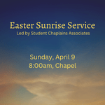 Easter Sunrise Service