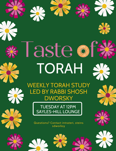 Taste of Torah Spring 2023