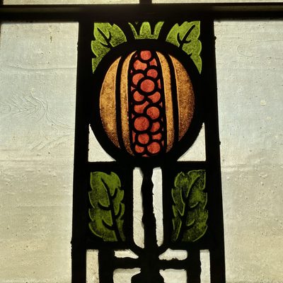 Pomegranate Stained Glass