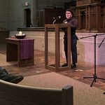 Dani Perez, Interim Director of the Gender & Sexuality Center giving a talk at National Coming Out Day