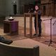 Dani Perez, Interim Director of the Gender & Sexuality Center giving a talk at National Coming Out Day