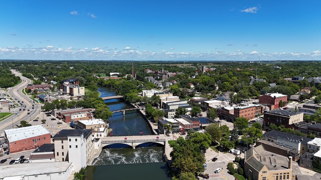 Northfield from the air