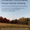 Unitarian Universalist Group Interest Meeting