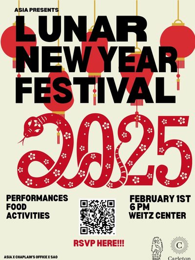 ASIA Presents Lunar New Year Festival 2025. Performances, Food, Activities, February 1st, 6pm, Weitz Center, ASIA, Office of the Chaplain, SAO