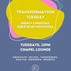 Transformation Tuesday: Weekly Bible Study