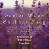 Senior Week Shabbat Oneg