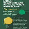 Muslim Organizing and Political Action in Minnesota