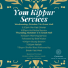 Yom Kippur Kol Nidre Service