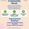 Community Meals