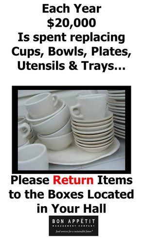 Return dishes