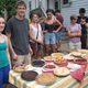 Kit and Jacob have to guard the pies from both flies and humans while the judges deliberate.