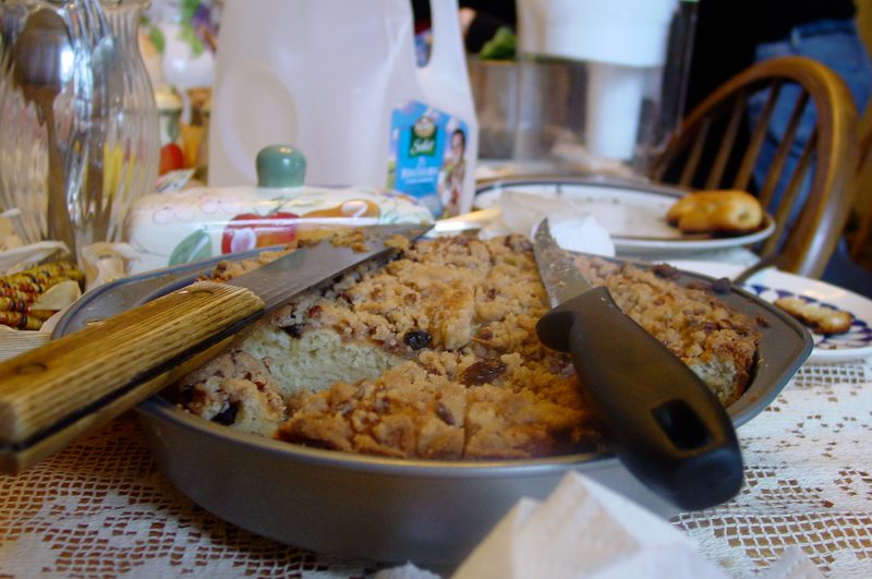 Sunday brunch, fall 2004