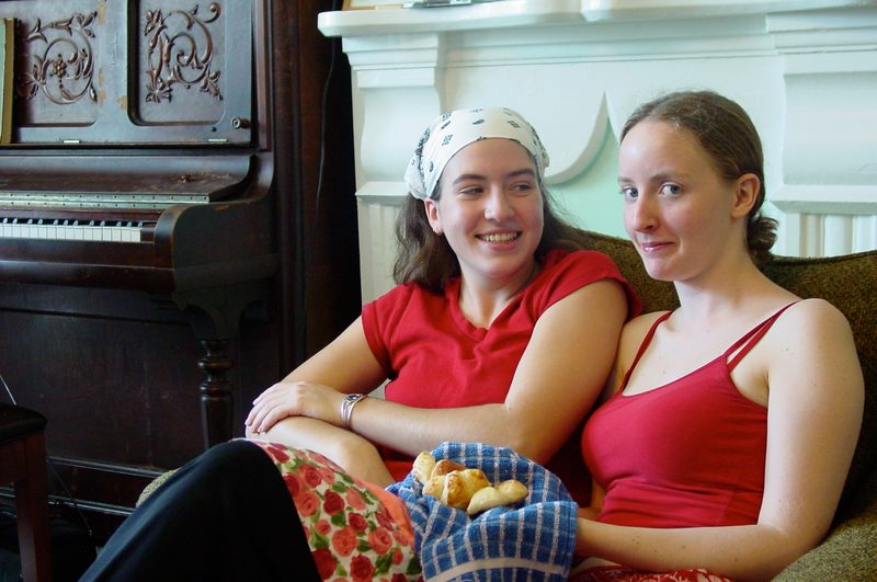Sunday brunch, fall 2004