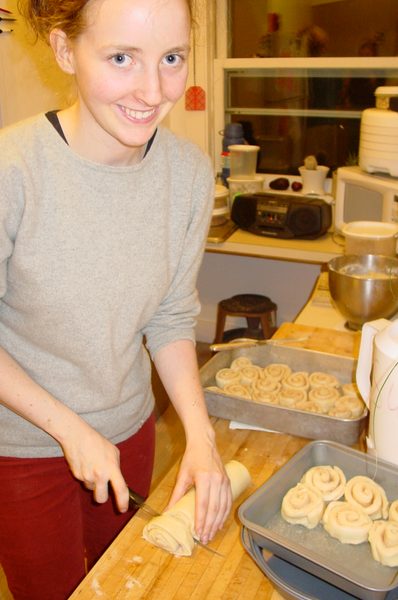 Sunday brunch, fall 2004
