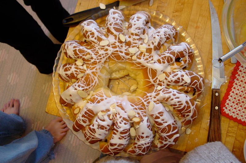 Sunday brunch, winter 2005