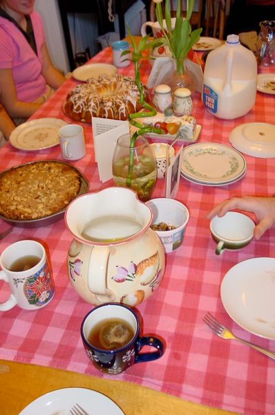 Sunday brunch, winter 2005