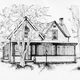 Anyone know who the artist is? We think the drawing was done in the mid-1980s.