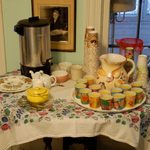 Getting ready for brunch
