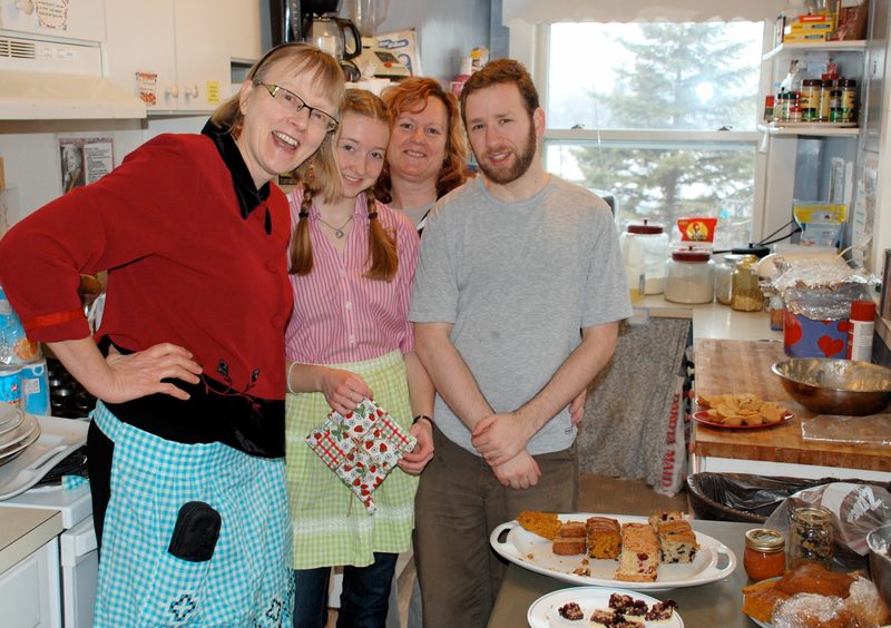 The kitchen crew