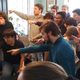 Knights Singing at Dacie's 140th birthday brunch