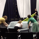 Devised Theater rehearsal
