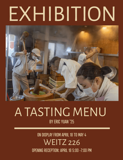 Poster advertising an exhibition titled 