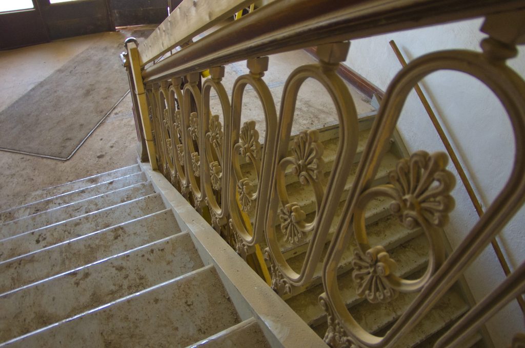 staircase in old Middle School