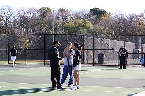 Club Tennis at Practice
