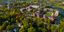 Aerial view of the Carleton College campus