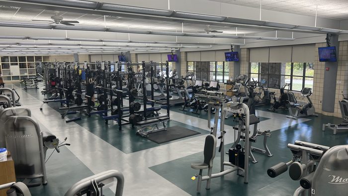 rec center fitness equipment