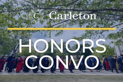 Honors Convocation poster