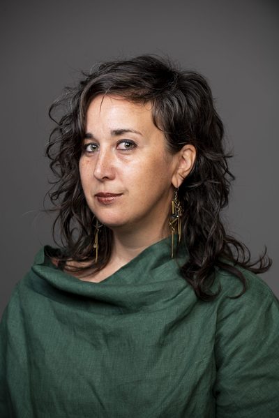 08/29/2019 - Medford/Somerville, Mass. - Abby Kiesa, Program Manager at The Center for Information & Research on Civic Learning and Engagement (CIRCLE) at the Tisch College of Civic Life, poses for a portrait on August 29, 2019. (Alonso Nichols/Tufts University)
