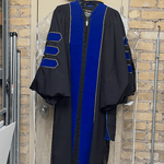 Full Black with blue/gold trim (size 50)