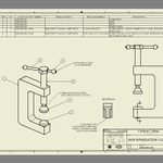 Assembly Drawing of the Clamp