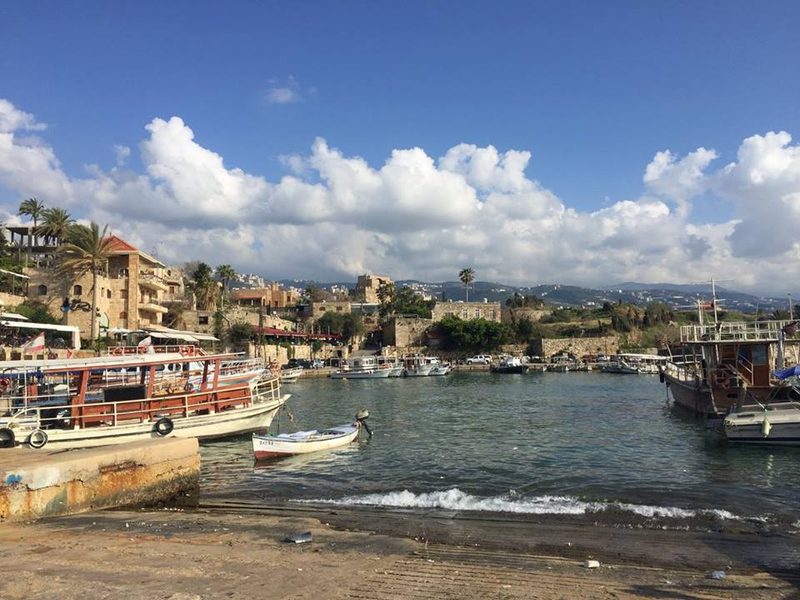 Photo by Elizabeth O'Connor '17 of the ancient port of Byblos, in Lebanon.