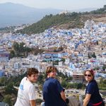Arthur Koenig, '25 in Chefchaun, Morocco