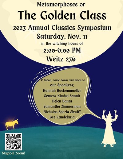 Symposium event flyer