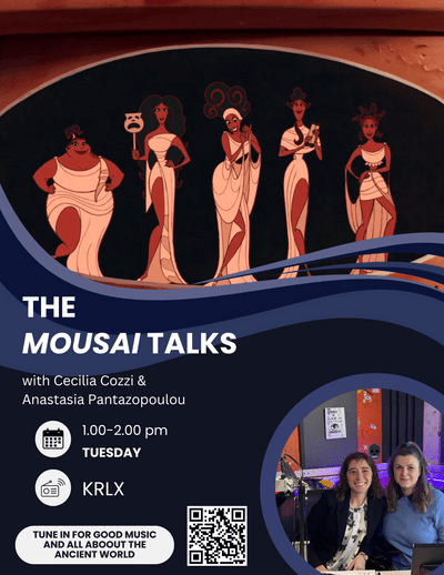 The Mousai Talks every tuesday from 1-2 pm, KRLX Live